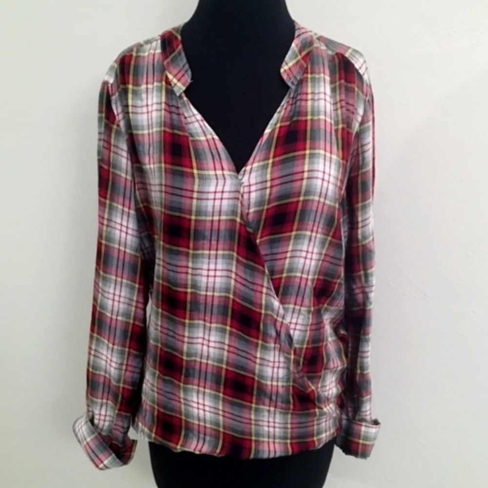 Velvet Heart Women's Plaid Blouse